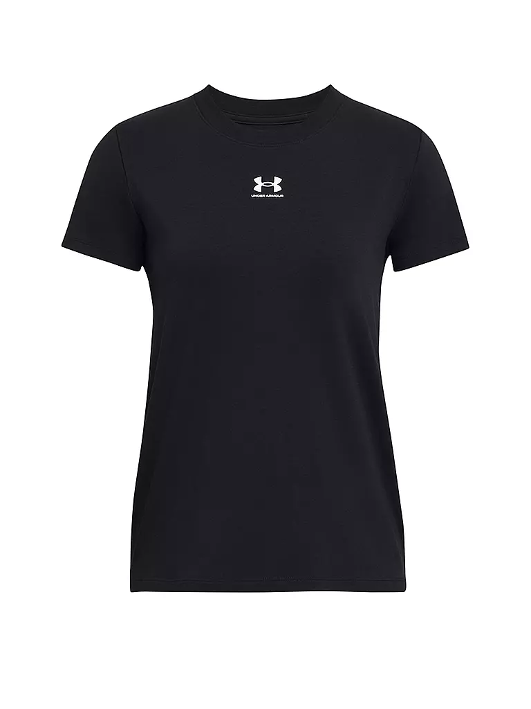 UNDER ARMOUR | Damen T-Shirt UA Rival Core  | schwarz