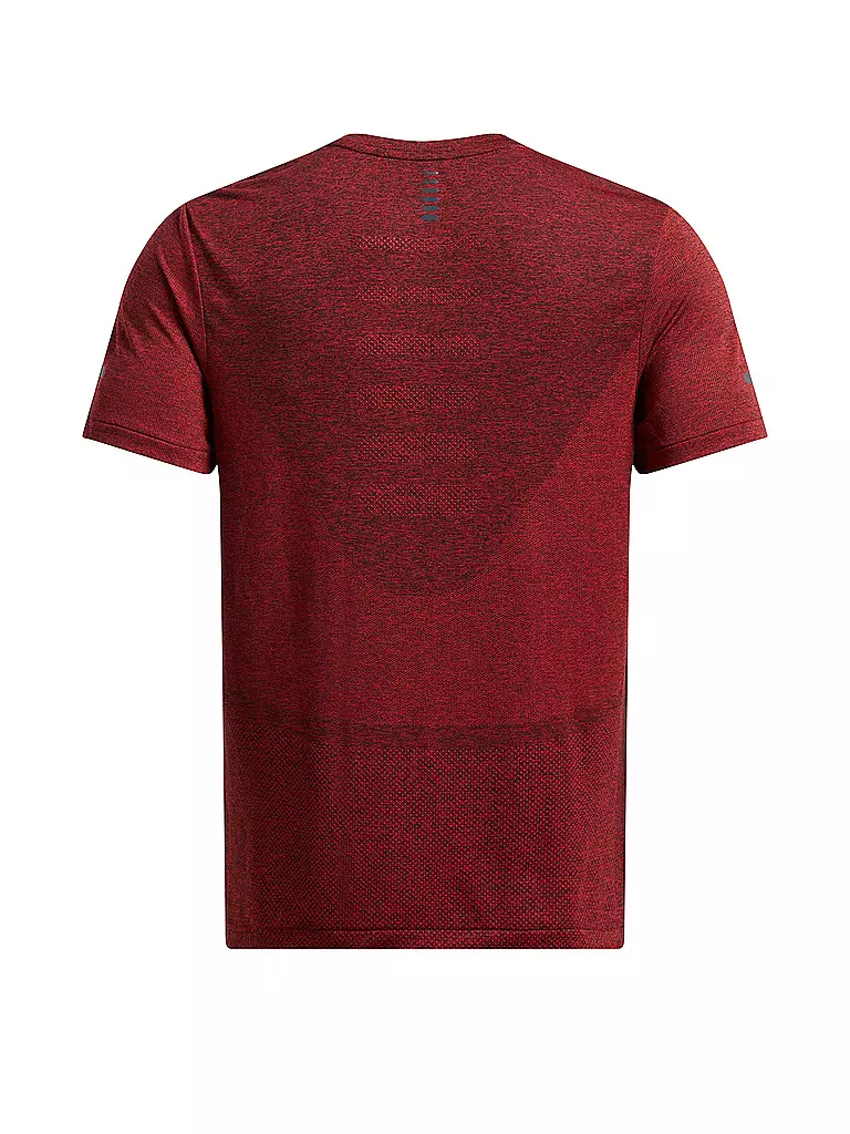 UNDER ARMOUR | Herren Fitnesshirt UA Seamless Stride | dunkelrot