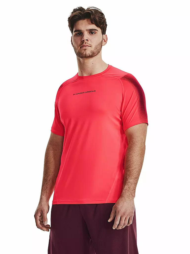 UNDER ARMOUR | Herren Fitnessshirt HeatGear® | rot