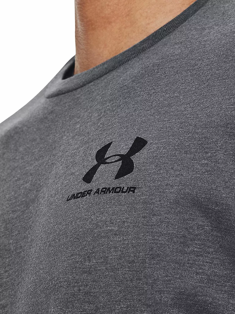 UNDER ARMOUR | Herren Fitnessshirt UA Sportstyle  | grau