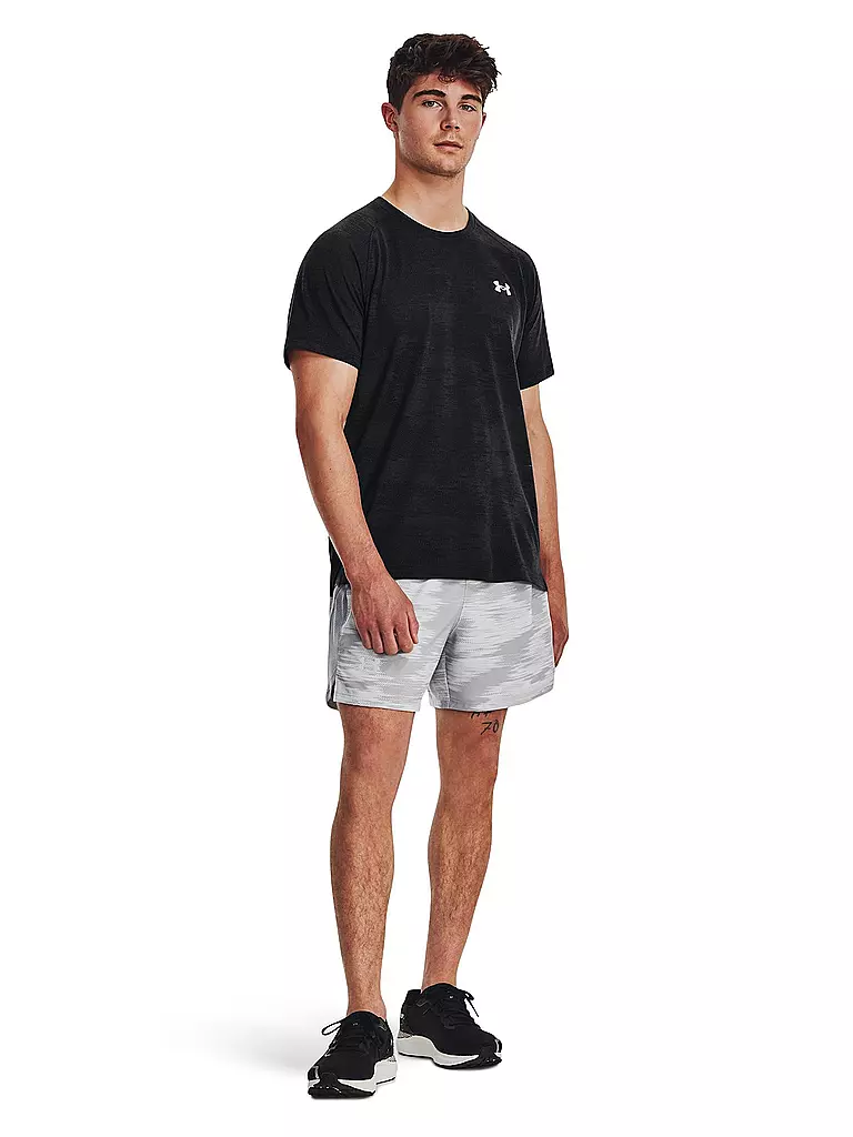 UNDER ARMOUR | Herren Fitnessshirt UA Streaker Speed Camo  | schwarz