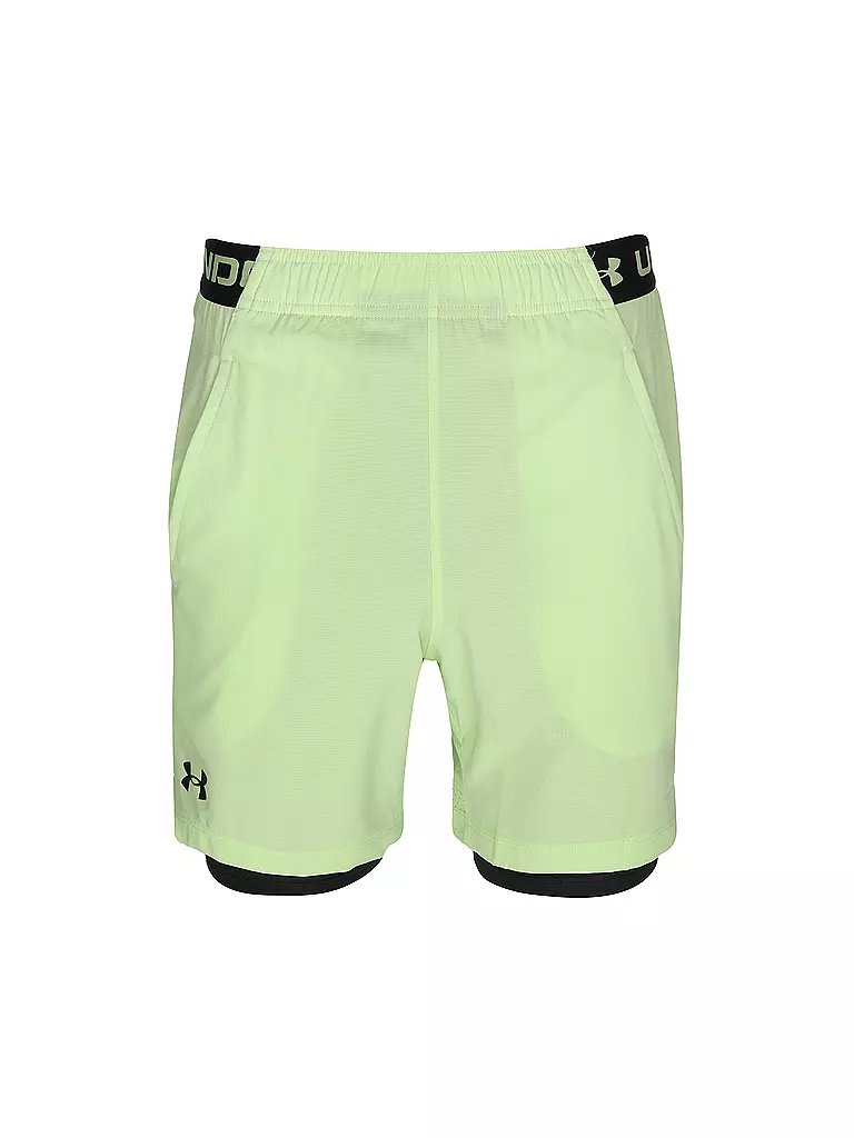 UNDER ARMOUR | Herren Fitnessshort UA Vanish Woven 2-in-1 | grün