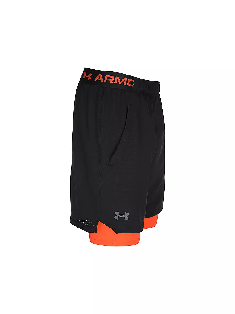 UNDER ARMOUR | Herren Fitnessshort UA Vanish Woven 2-in-1 | schwarz