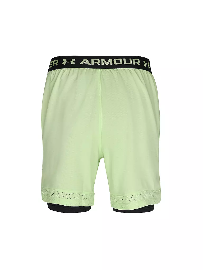 UNDER ARMOUR | Herren Fitnessshort UA Vanish Woven 2-in-1 | grün