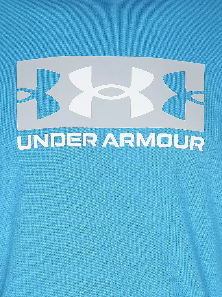 UNDER ARMOUR | Herren Hoodie UA Rival French Terry Logo | schwarz