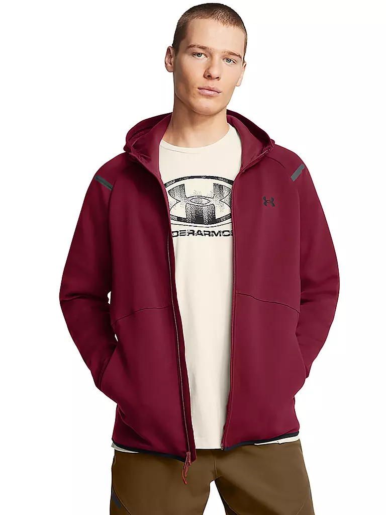 UNDER ARMOUR | Herren Kapuzenjacke UA Unstoppable | weiss