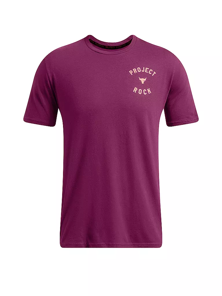 UNDER ARMOUR | Herren T-Shirt Project Rock 7 | beere