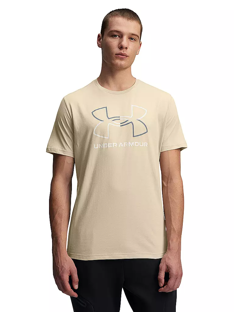 UNDER ARMOUR | Herren T-Shirt UA Foundation | camel