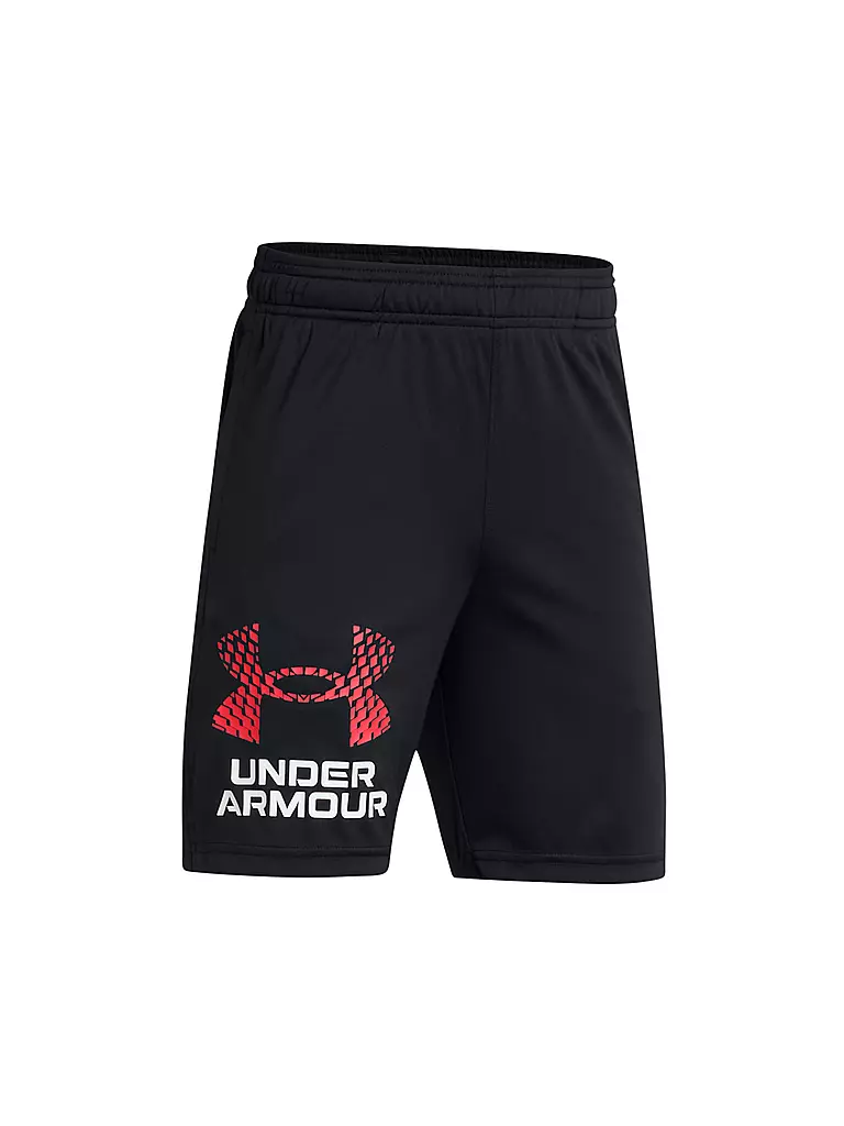 UNDER ARMOUR | Jungen Fitnessshort UA Tech™ Logo | schwarz