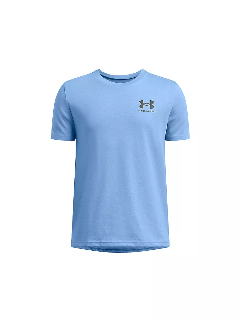 UNDER ARMOUR | Jungen T-Shirt UA Sportstyle Printed | hellblau