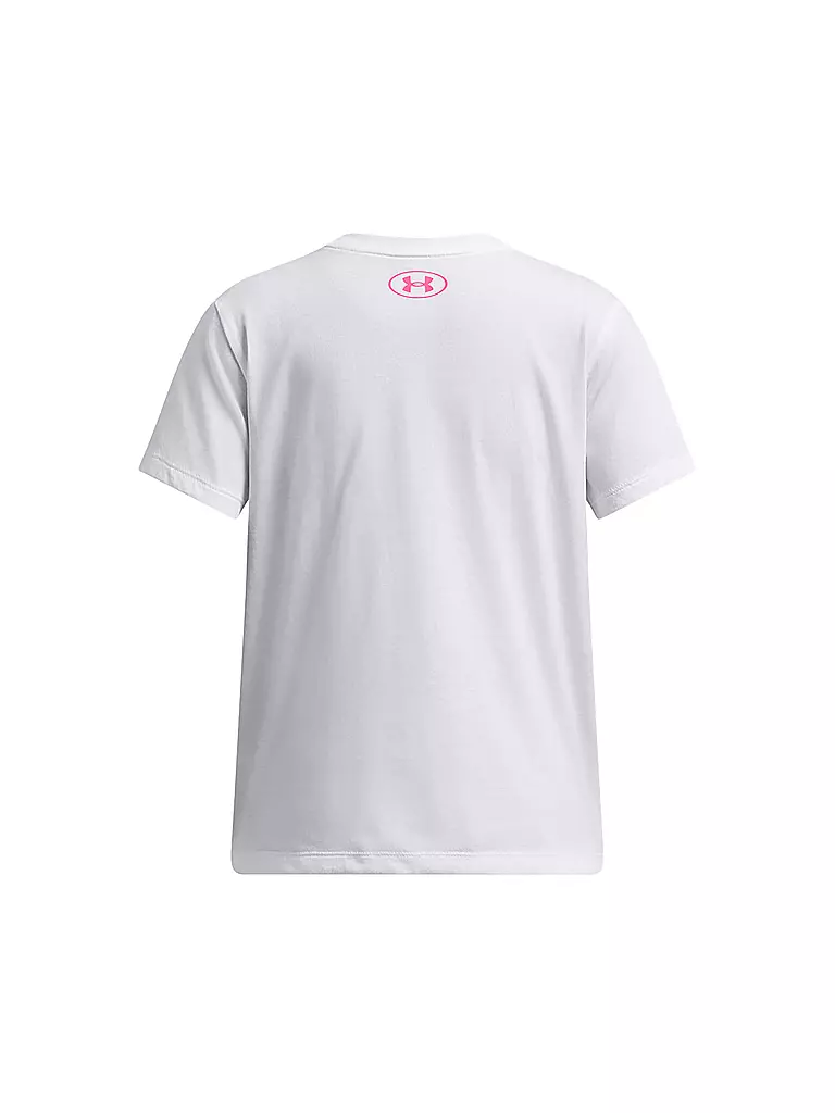 UNDER ARMOUR | Mädchen T-Shirt UA Big Logo | weiss