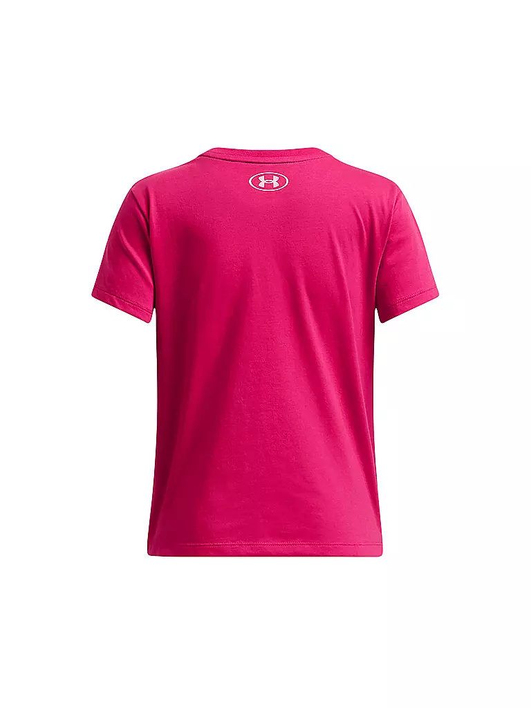 UNDER ARMOUR | Mädchen T-Shirt UA Big Logo | weiss