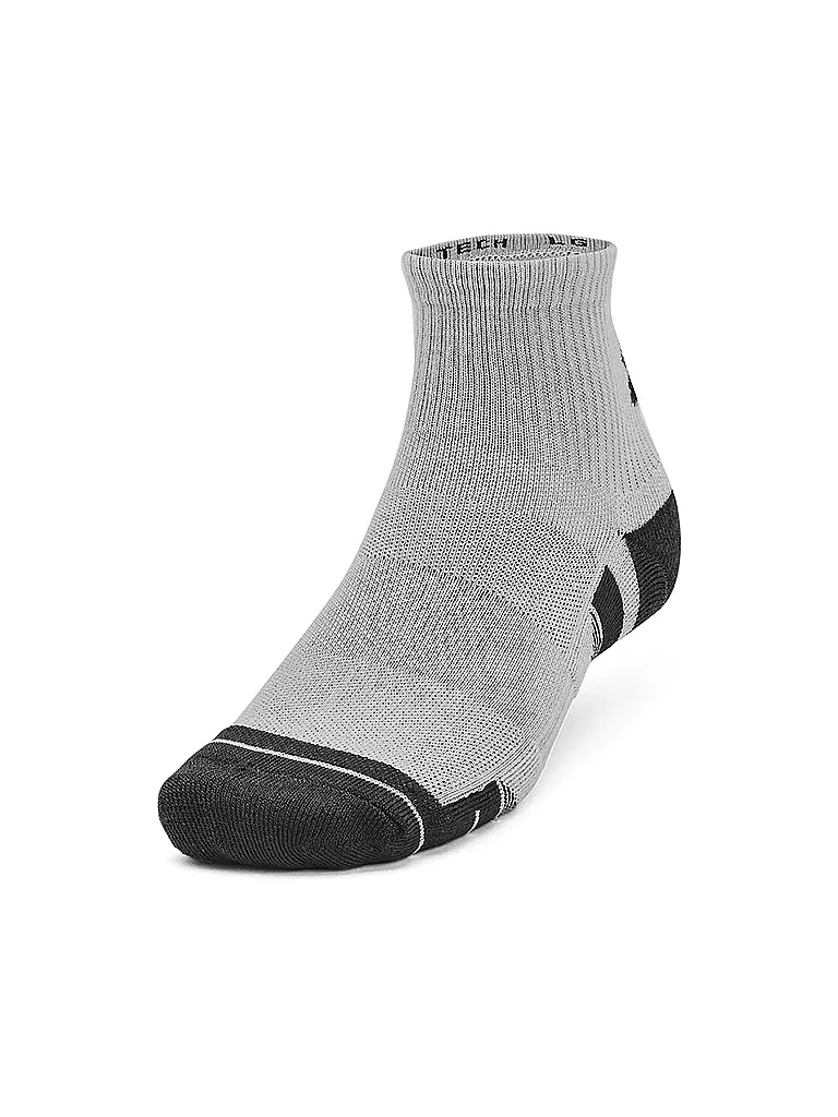 UNDER ARMOUR | Unisex Freizeitsocken UA Performance Knöchelhohe Tech 3er Pkg. | schwarz