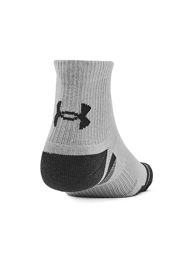 UNDER ARMOUR | Unisex Freizeitsocken UA Performance Knöchelhohe Tech 3er Pkg. | schwarz