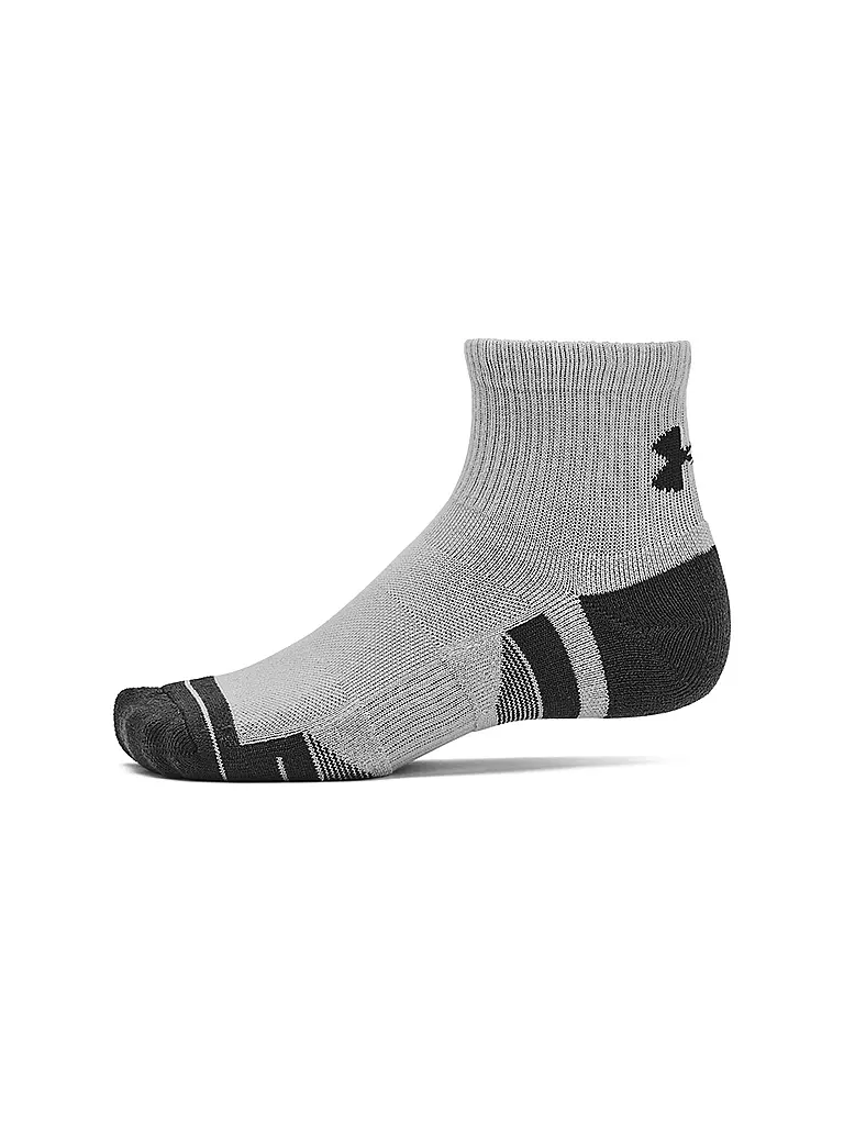 UNDER ARMOUR | Unisex Freizeitsocken UA Performance Knöchelhohe Tech 3er Pkg. | schwarz