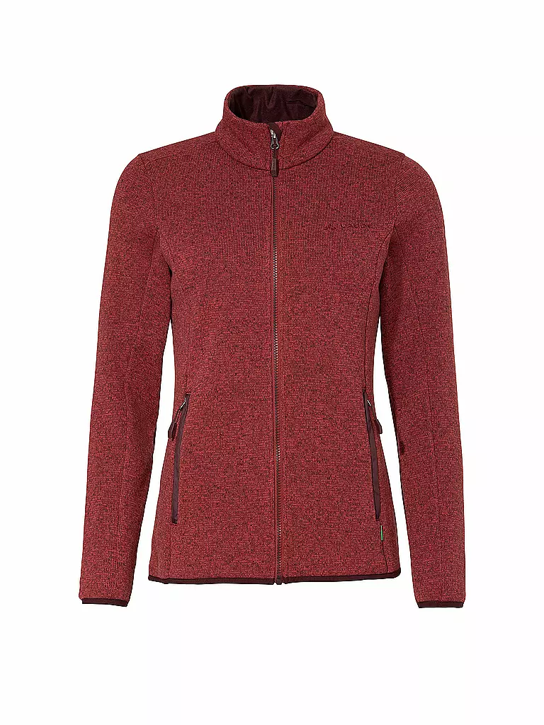 VAUDE | Damen Fleecejacke Rienza IV | dunkelrot