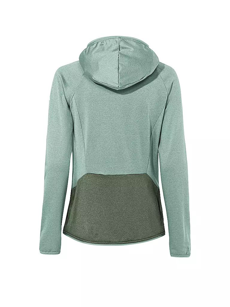 VAUDE | Damen Fleecejacke Tekoa II Hoodie | hellgrün