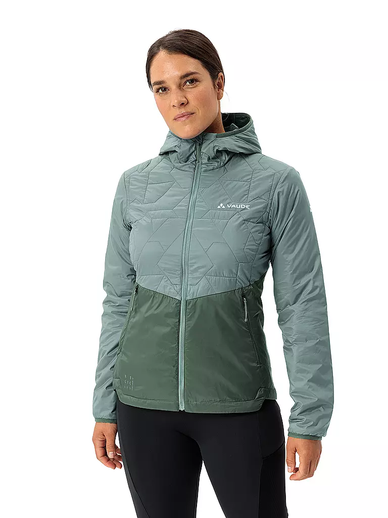 VAUDE | Damen Isojacke Freney VI Hoodie | hellgrün