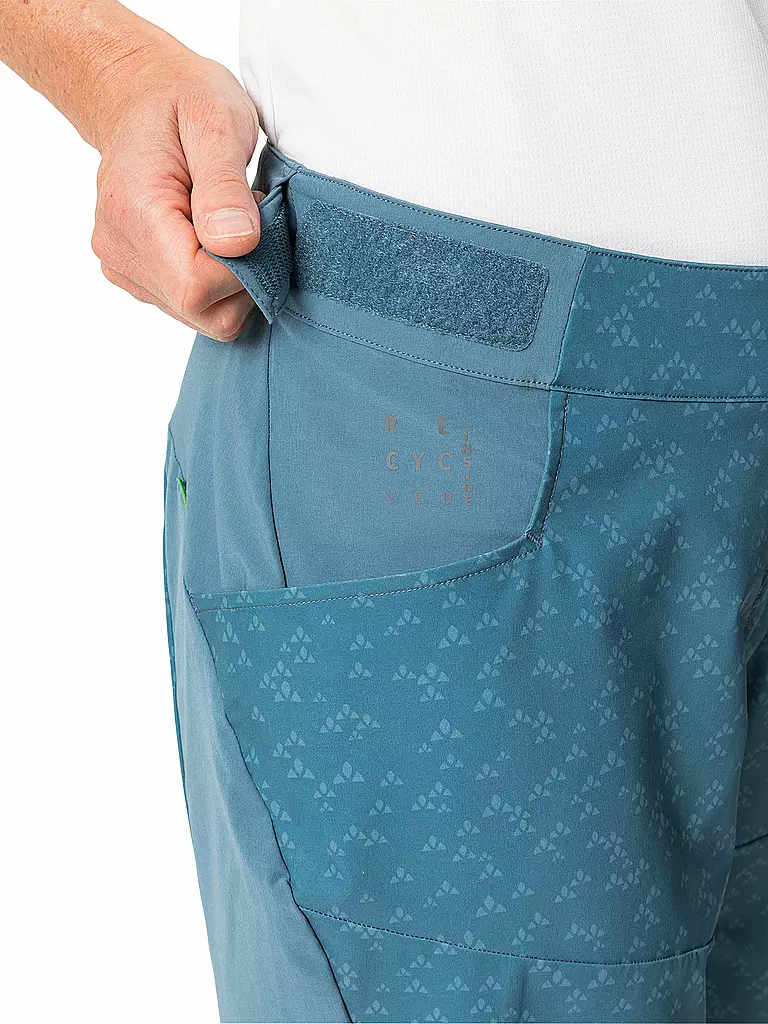 VAUDE | Damen Radshort Ledro Print | hellblau