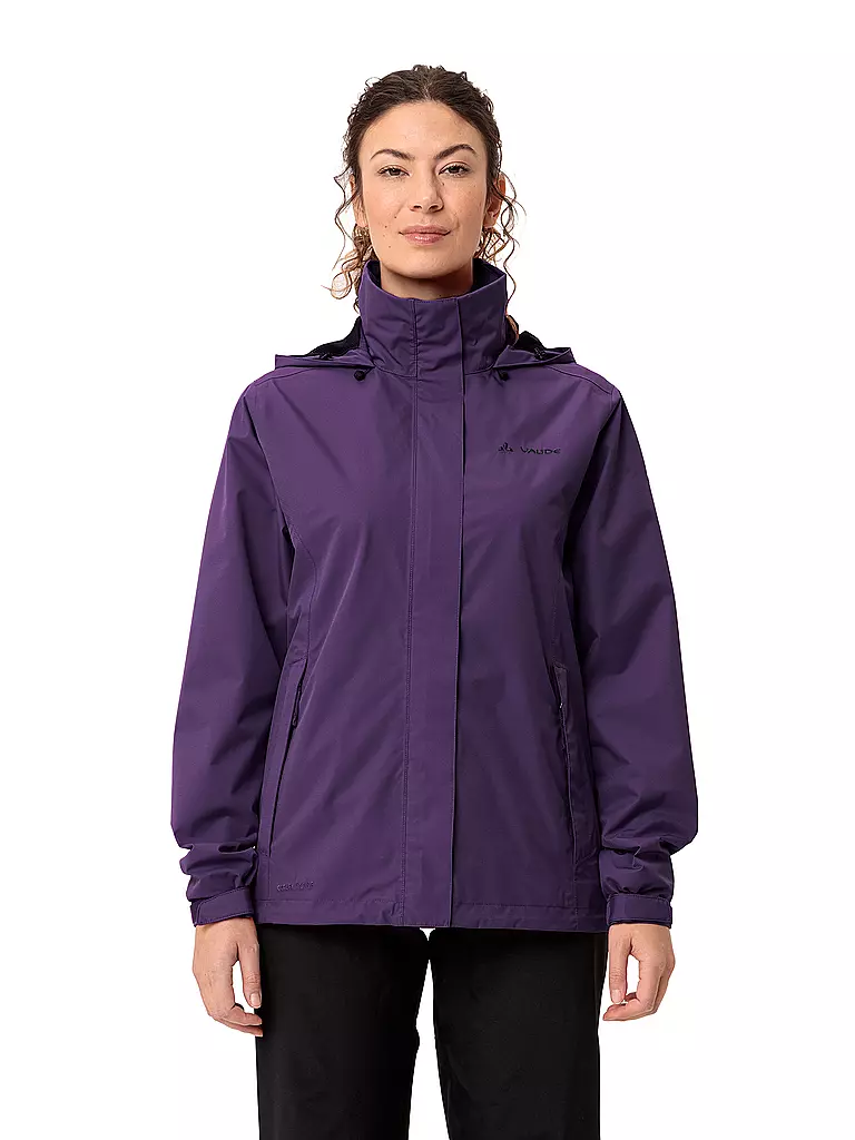 VAUDE | Damen Regenjacke Escape Light 2L Hoodie | dunkelrot