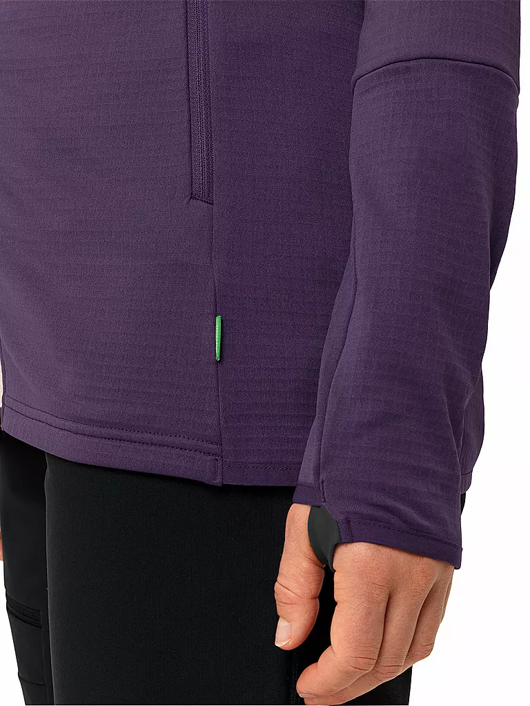 VAUDE | Damen Touren Fleecejacke Monviso Grid Fleece | lila