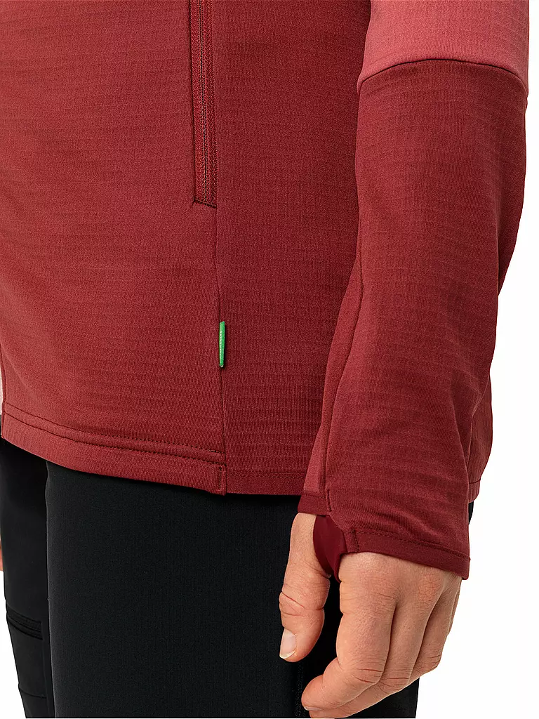 VAUDE | Damen Touren Fleecejacke Monviso Grid Fleece | lila