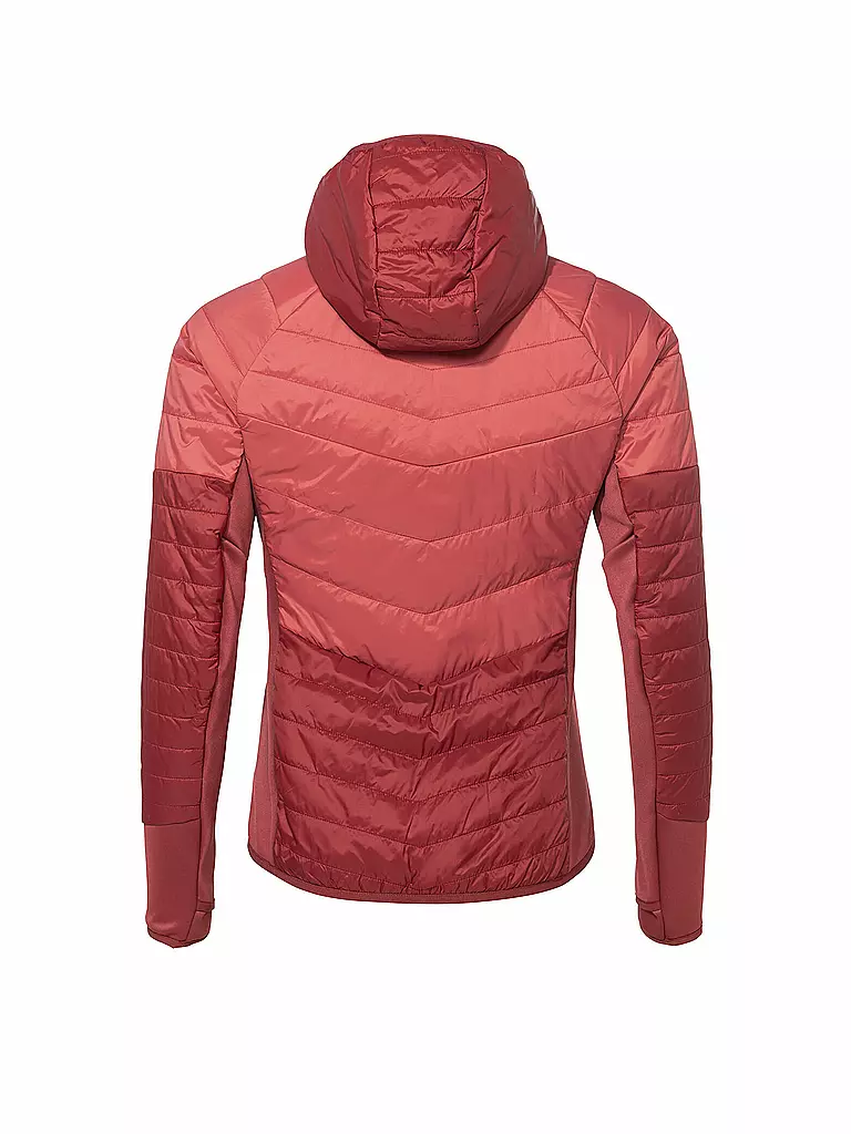 VAUDE | Damen Touren Isojacke Sesvenna Hoodie | dunkelrot