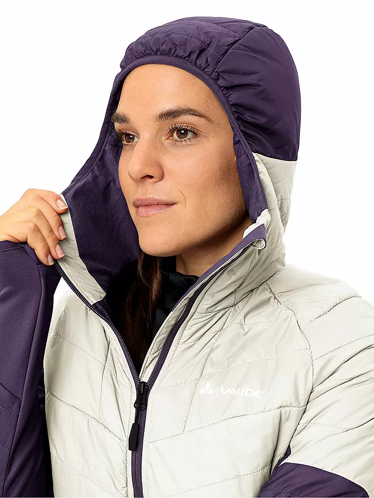 VAUDE | Damen Touren Isojacke Sesvenna Hoodie | dunkelrot