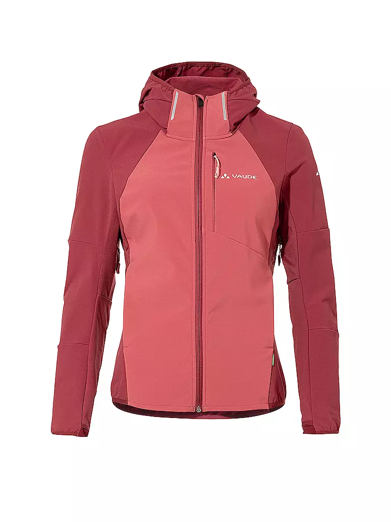 VAUDE | Damen Touren Softshelljacke Larice  | dunkelrot