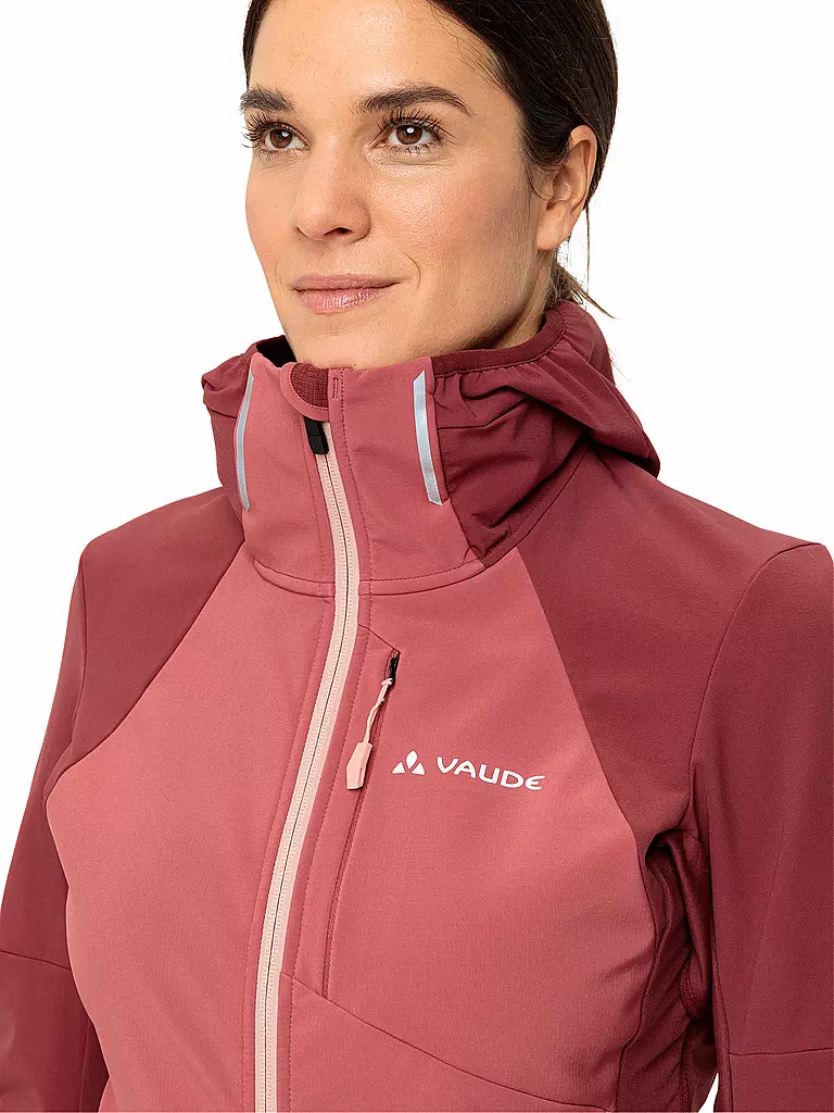 VAUDE | Damen Touren Softshelljacke Larice  | dunkelrot