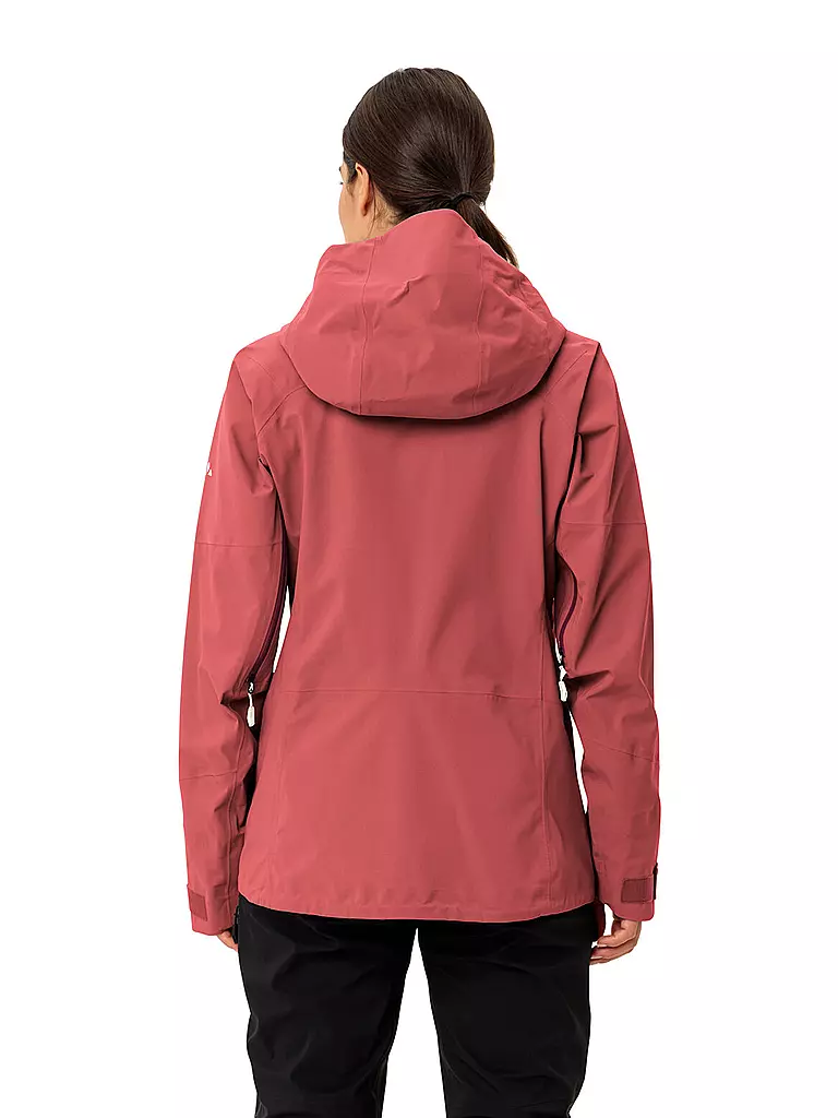 VAUDE | Damen Tourenjacke Monviso 3L | dunkelrot