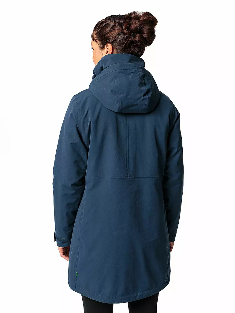 VAUDE | Damen Winterparka Skomer II Wool  | dunkelblau