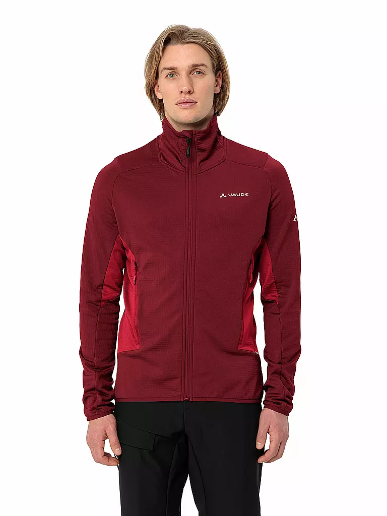 VAUDE | Herren Fleecejacke Monvisio | dunkelrot