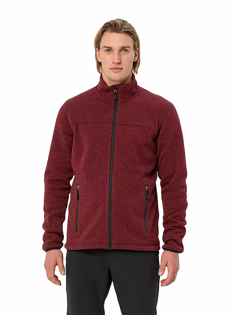 VAUDE | Herren Fleecejacke Rienza III | dunkelrot