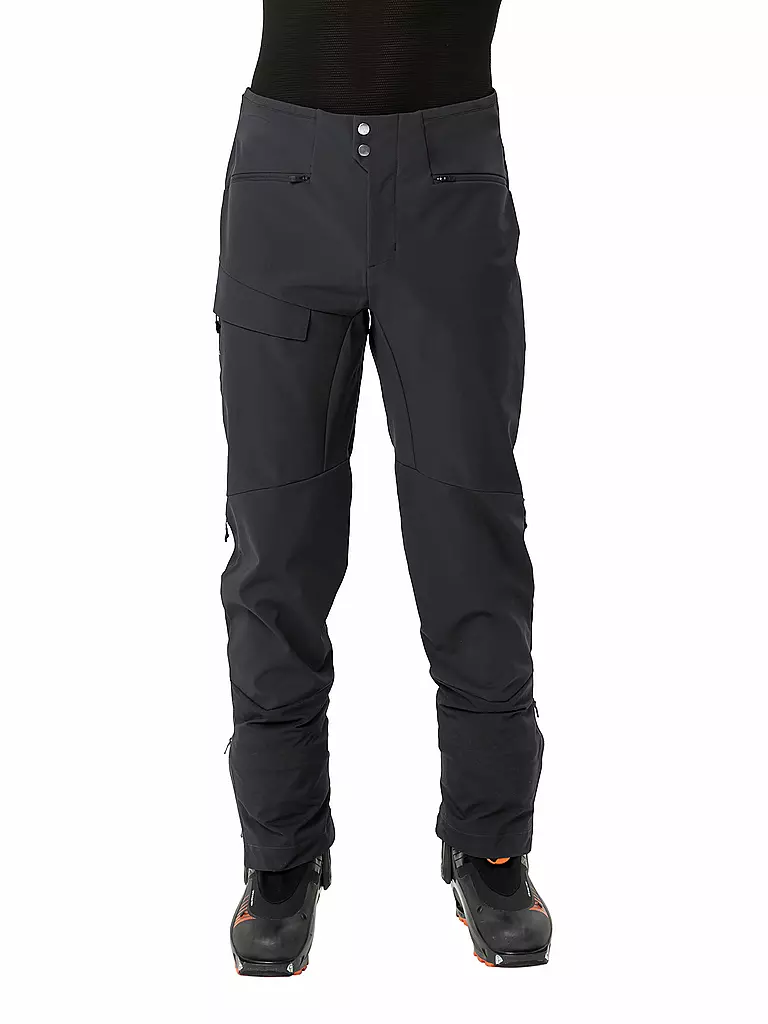 VAUDE | Herren Softshell Wanderhose Monviso Alpine | schwarz