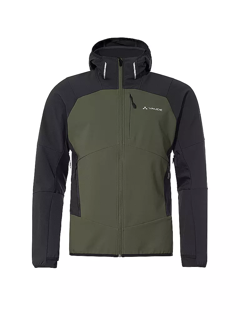 VAUDE | Herren Softshelljacke Larice  Hoodie | olive