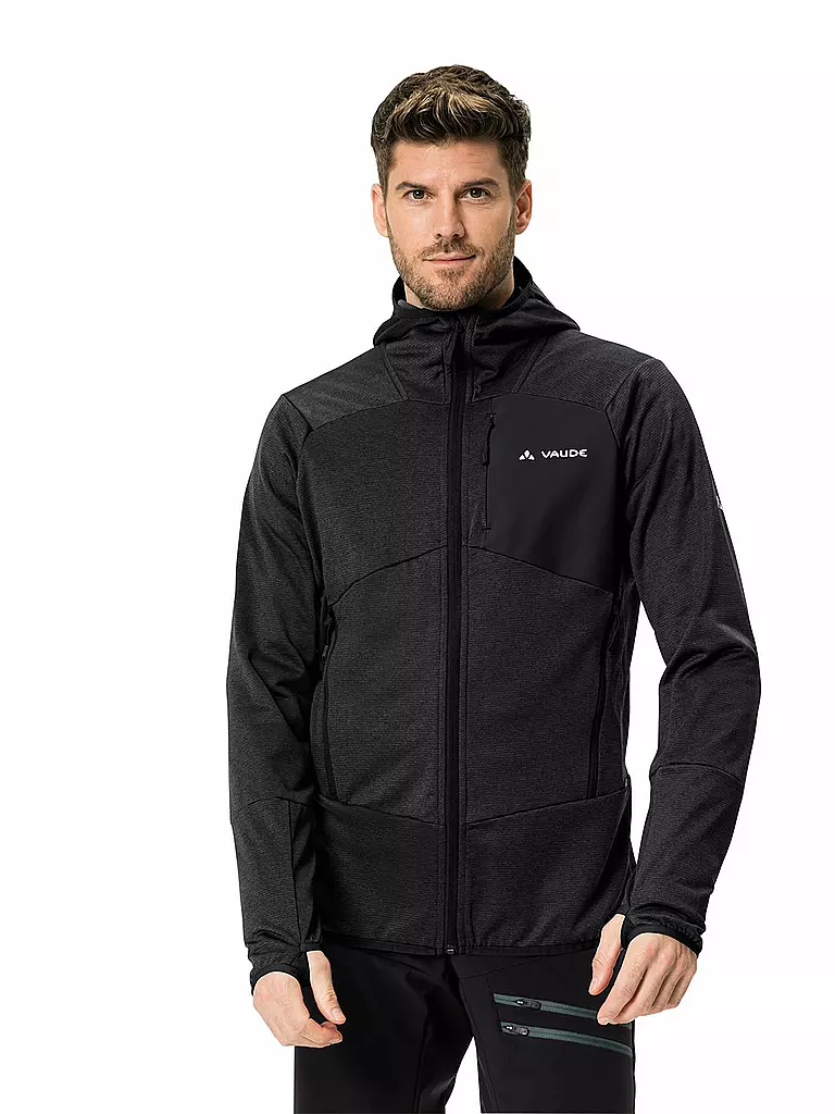 VAUDE | Herren Touren Fleecejacke Monviso | schwarz