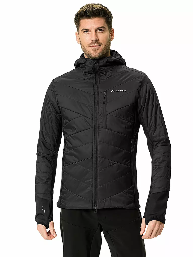 VAUDE | Herren Touren Isojacke Sesvenna Hoodie | schwarz