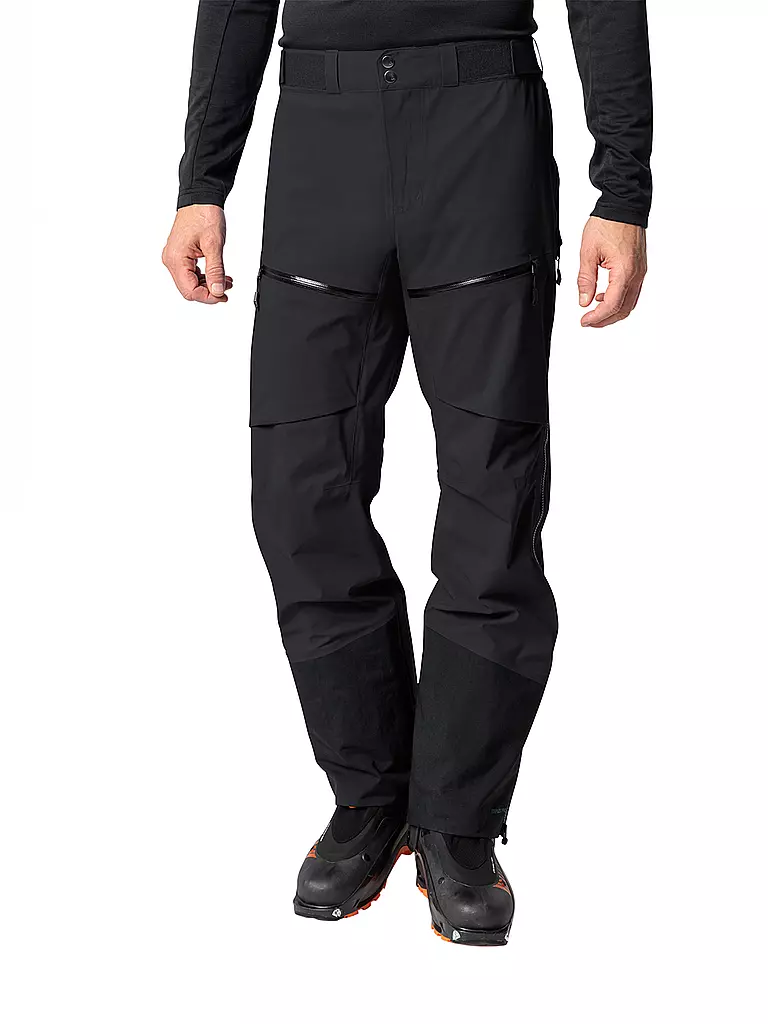 VAUDE | Herren Tourenhose Monviso 3-Lagen | schwarz