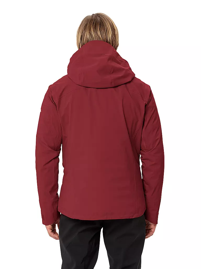 VAUDE | Herren Tourenjacke Monviso 3L | dunkelrot