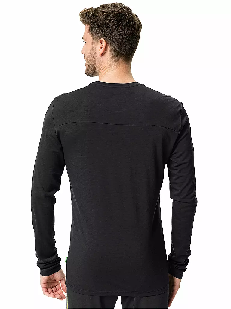 VAUDE | Herren Tourenshirt Monviso Merino | schwarz