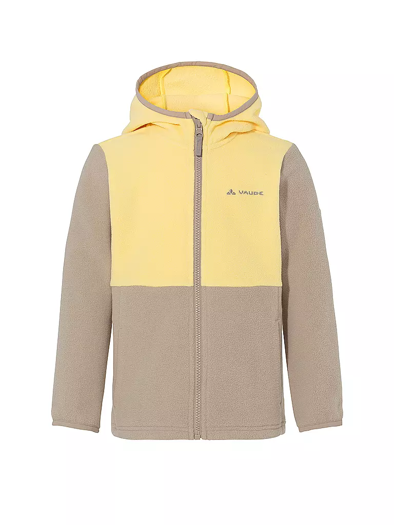 VAUDE | Kinder Fleecejacke Pulex II Hoodie | gelb