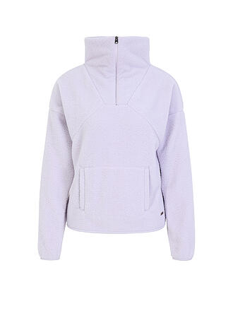 VENICE BEACH | Damen Fitnesssweater Abby mit Zip Teddyfleece