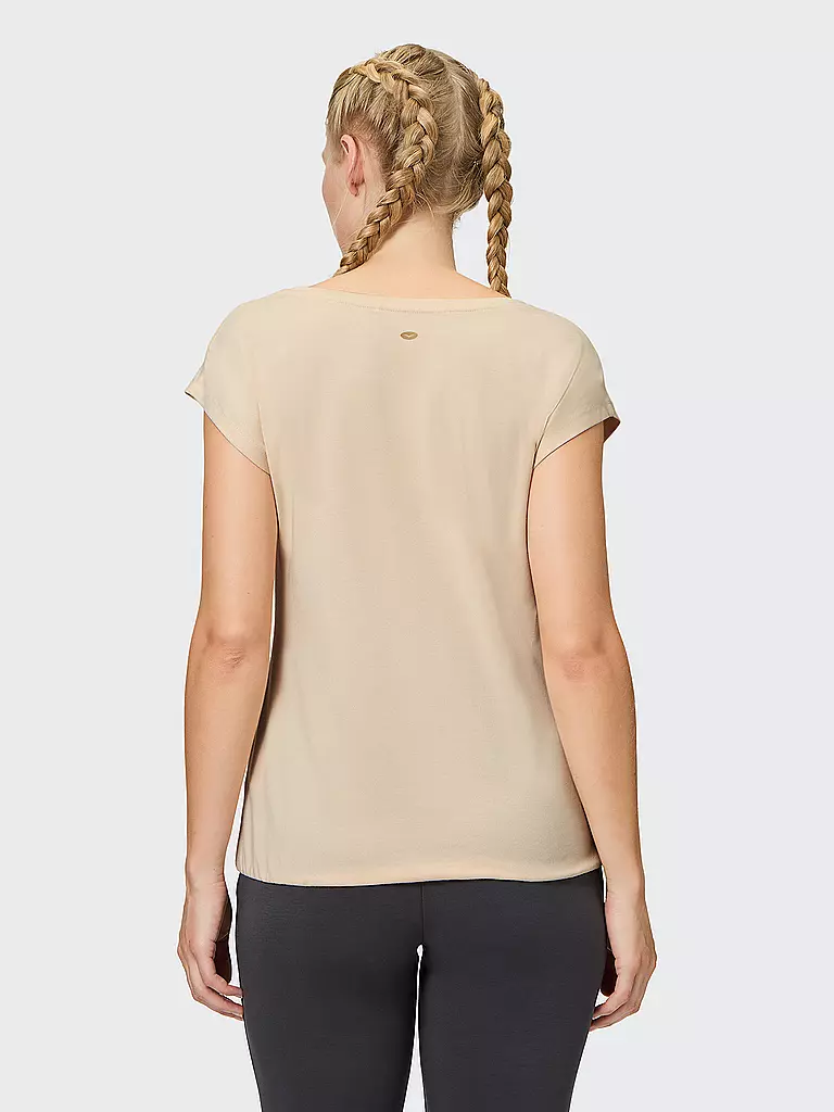 VENICE BEACH |  Damen Fitnessshirt Wonder  | creme