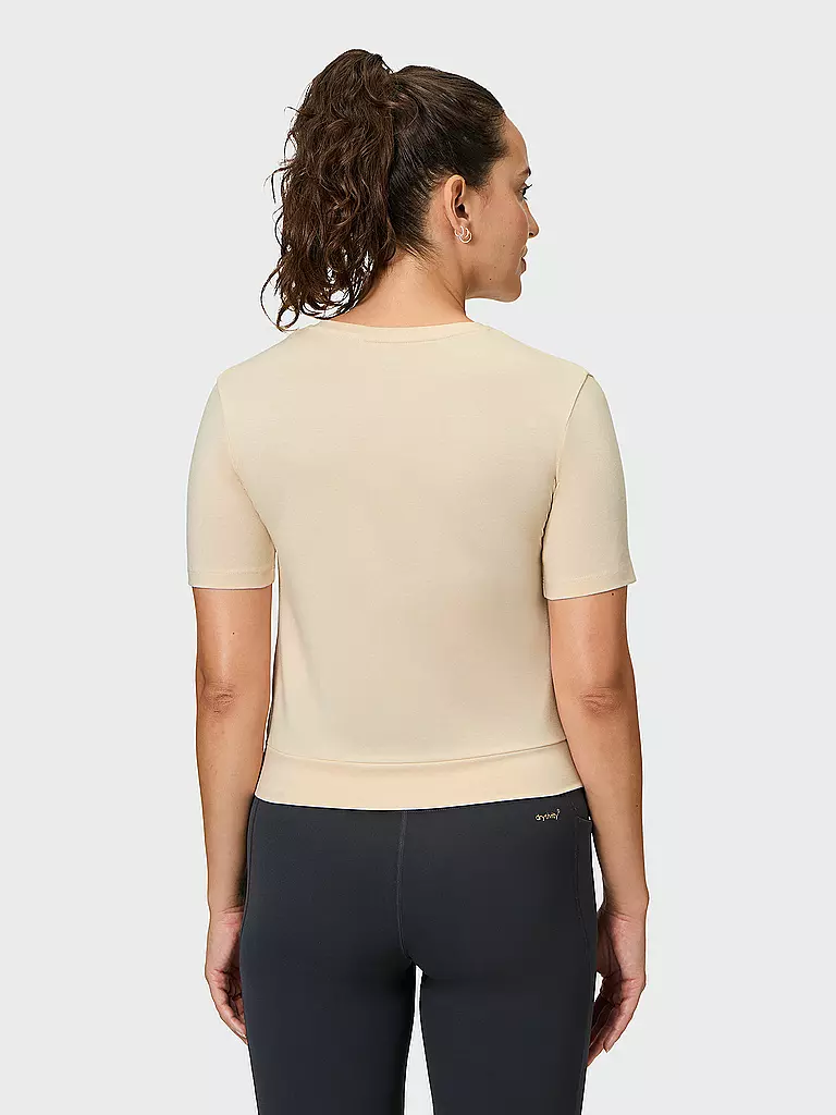 VENICE BEACH | Damen Fitnessshirt Darleen | creme