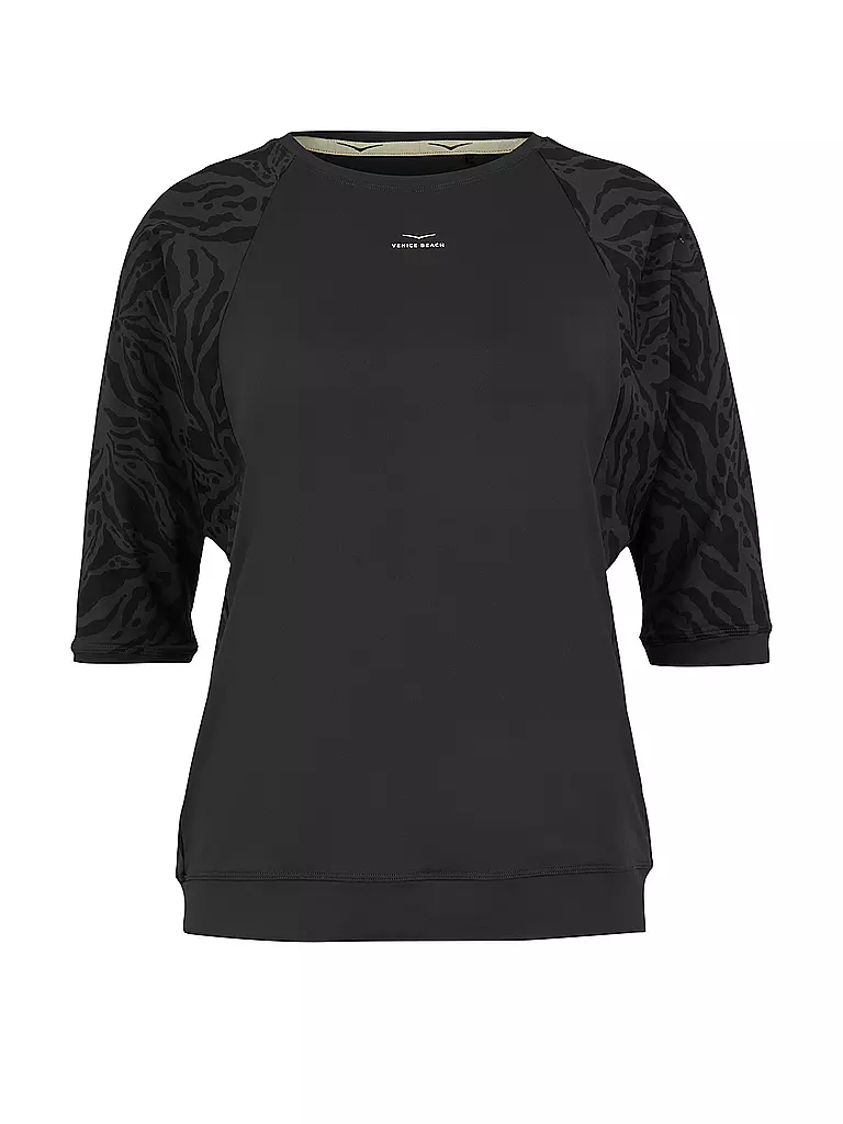 VENICE BEACH | Damen Fitnessshirt Rumer | schwarz