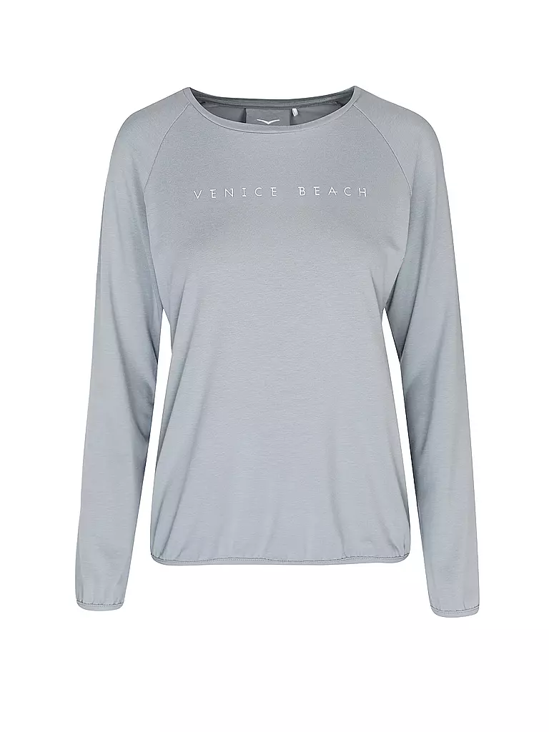 VENICE BEACH | Damen Fitnessshirt Rylee | hellblau