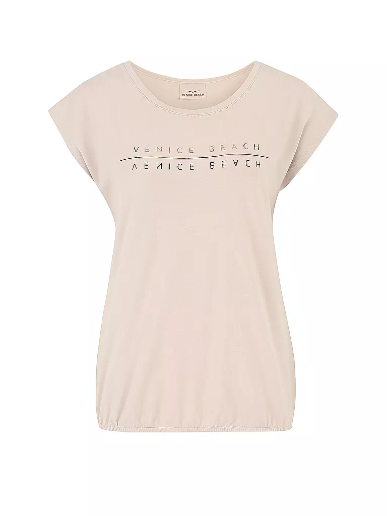 VENICE BEACH | Damen Fitnessshirt Wonder | beige