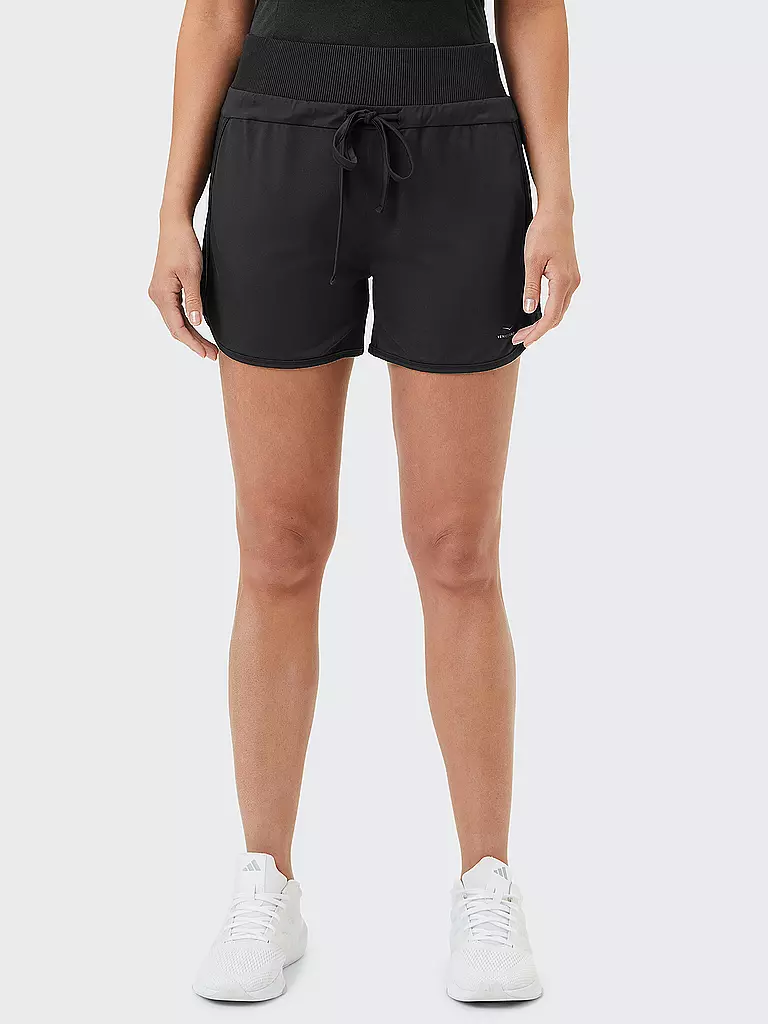 VENICE BEACH | Damen Fitnessshort Kris | schwarz