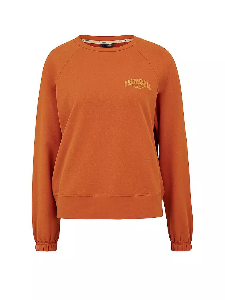 VENICE BEACH | Damen Fitnesssweater Eartha | orange